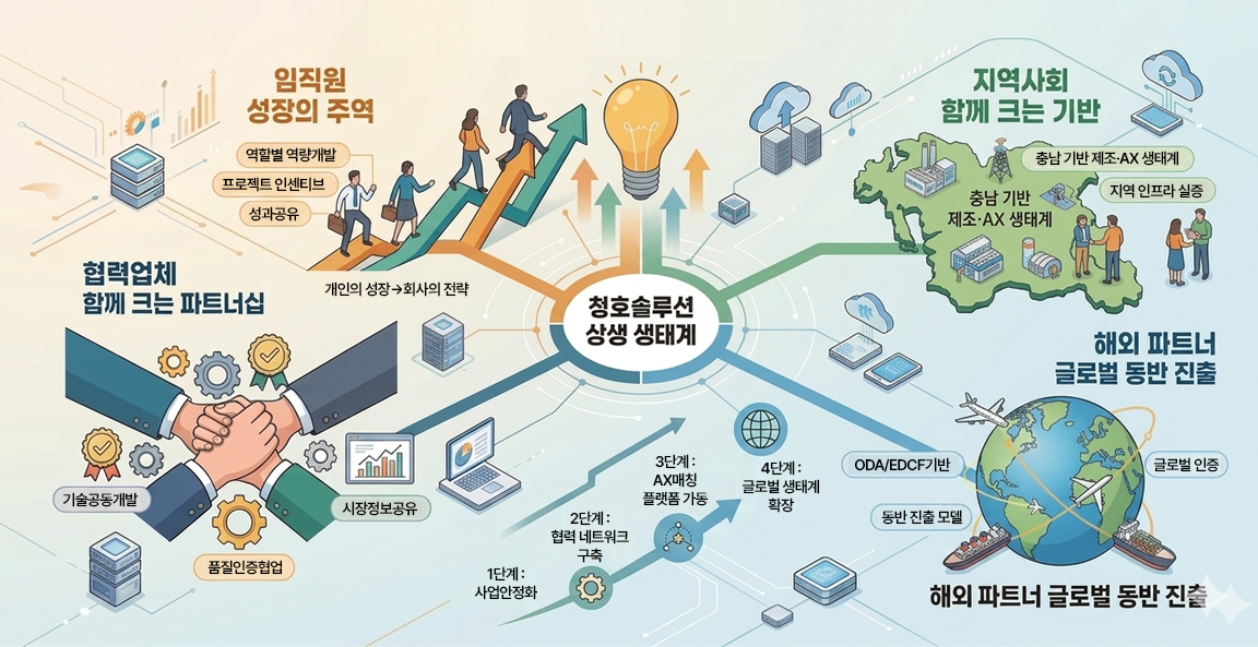 혼자 성장하는 기업보다, 함께 성장하는 생태계가 더 오래 갑니다